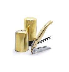 Набор для вина Pulltex Celebration Set 3 Pcs. Gold
