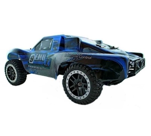 Радиоуправляемый шорт-корс Remo Hobby 9EMU TWINS MOTOR (синий) 4WD 2.4G 1/8 RTR