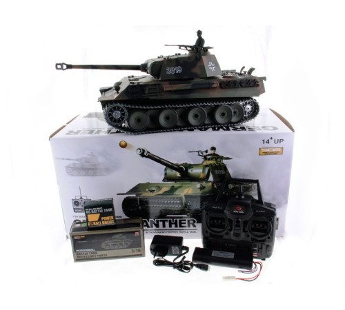 P/У танк Heng Long 1/16 Panther (Германия) 2.4G RTR PRO