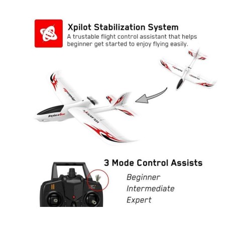 Радиоуправляемый планер Volantex RC Ranger 600мм 2.4G 4ch LiPo RTF with Gyro