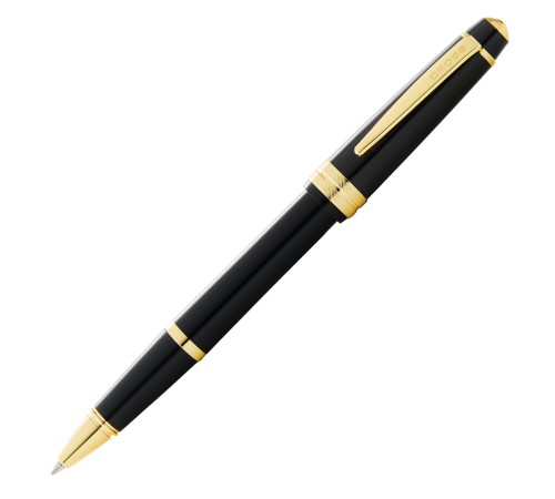 Ручка-роллер Cross Bailey Light Polished Black Resin and Gold Tone