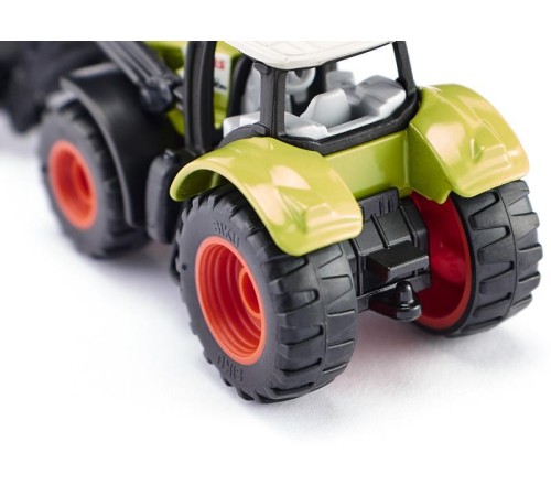 Трактор Siku 1392 Claas Axion с фронтальным погрузчиком