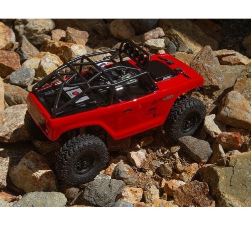 Модель для трофи 1:24 Axial SCX24 Deadbolt 4WD, электро, RTR (красный)