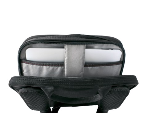 Сумка наплечная VICTORINOX Travel Companion горизонтальная, чёрная, нейлон 800D, 27x8x21 см, 4 л