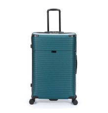 Чемодан TORBER Onego, зелёный, ABS-пластик, 79,5 х 51 х 29 см, 103 л
