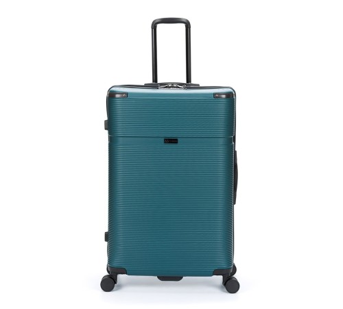Чемодан TORBER Onego, зелёный, ABS-пластик, 79,5 х 51 х 29 см, 103 л