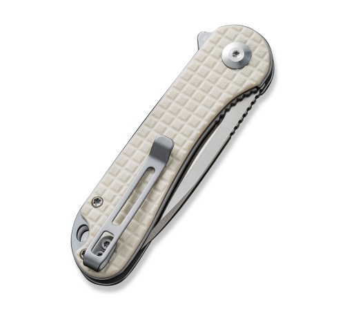 Складной нож CIVIVI Elementum D2 Steel Satin Finished Handle G10 Ivory
