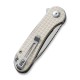 Складной нож CIVIVI Elementum D2 Steel Satin Finished Handle G10 Ivory