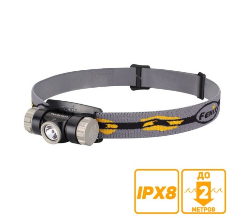 Налобный фонарь Fenix HL23 Cree XP-G2 R5 серый, HL23GR