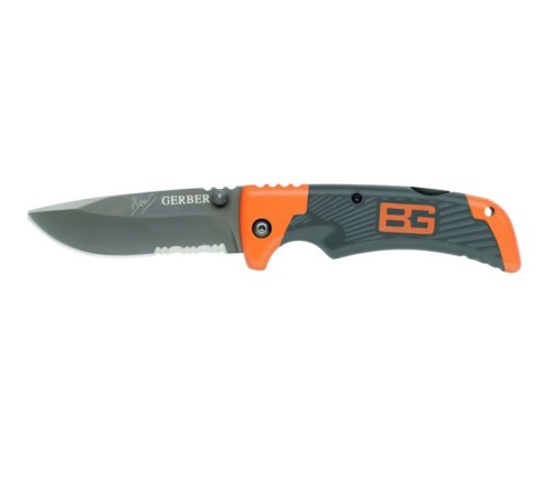 Нож Gerber Bear Grylls Scout, серрейторное, блистер, (1013958), 31-000754
