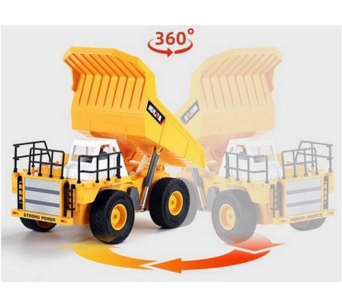 Радиоуправляемый карьерный самосвал HUI NA TOYS 2.4G 6CH (дальность 8 м) 1/24 RTR