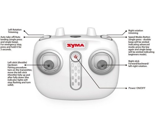 Р/У вертолет Syma S107H, барометр 2.4G RTF