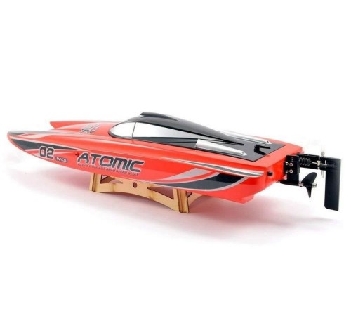 Радиоуправляемый катамаран Volantex RC ATOMIC 700 красный Brushless 2.4G LiPo RTR