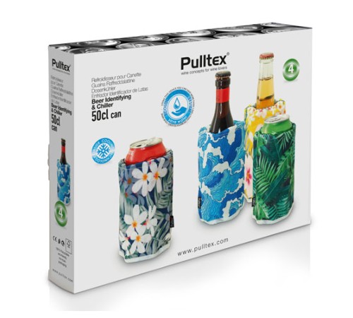 Набор рубашек для охлаждения пива Pulltex 4 Beer Chiller & Identifying