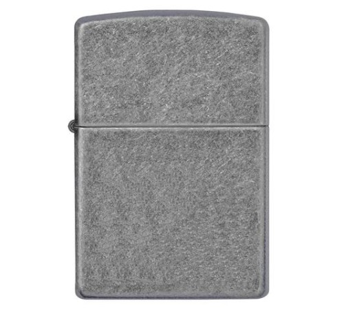 Зажигалка ZIPPO Classic с покрытием ™Plate, латунь/сталь, серебристая, матовая, 38x13x57 мм