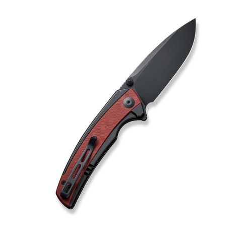 Складной нож CIVIVI Teraxe сталь Nitro-V, рукоять G10 черно-бордовая