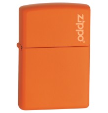 Зажигалка ZIPPO Classic с покрытием Orange Matte, латунь/сталь, оранжевая, матовая, 38x13x57 мм