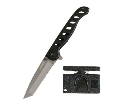 Набор Gerber Evo Mid & Pocket Sharpener (нож+точилка), 31-003132NDIP