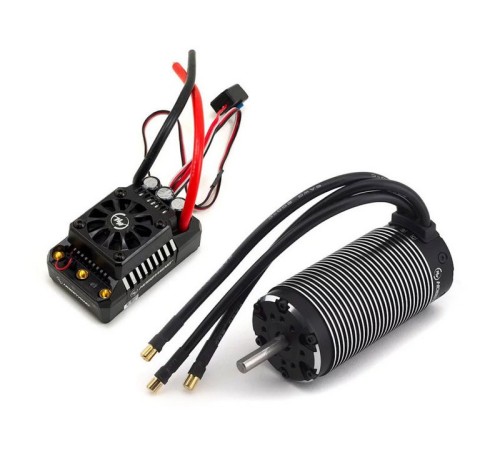 Бесколлекторная бессенсорная система Hobbywing COMBO-MAX5-56113/800KV (200A, 1/5) влагозащита