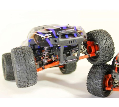Радиоуправляемый монстр Remo Hobby SMAX UPGRADE (синий) 4WD 2.4G 1/16 RTR