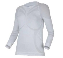 Футболка женская Atala/ дл. рукав/ синтетика/ белый/ L-XL, Atala0101LXL