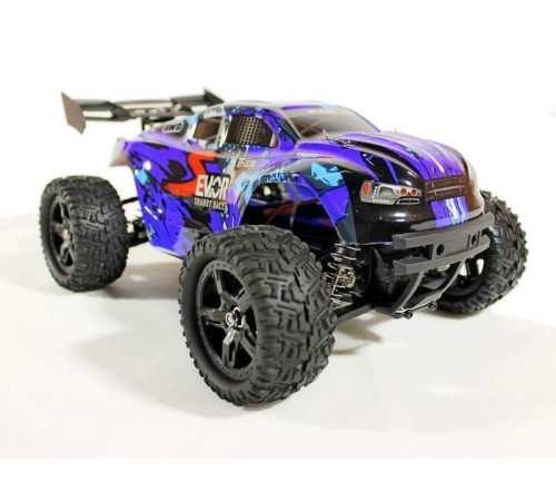 Радиоуправляемая трагги Remo Hobby S EVO-R (синий) 4WD 2.4G 1/16 RTR