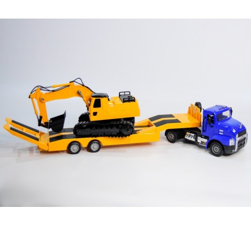 Радиоуправляемый тягач с тралом Double Eagle MACK 1/26 2.4G RTR