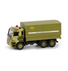 Машина Play Smart КАМАЗ Вооружённые Силы, инерция, свет/звук, в/к