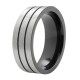 Кольцо ZIPPO Brushed Finish Ring, серебристое, нержавеющая сталь, диаметр 19,7 мм