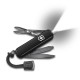 Нож-брелок VICTORINOX Signature Lite Onyx Black, 58 мм, 8 функций, чёрный