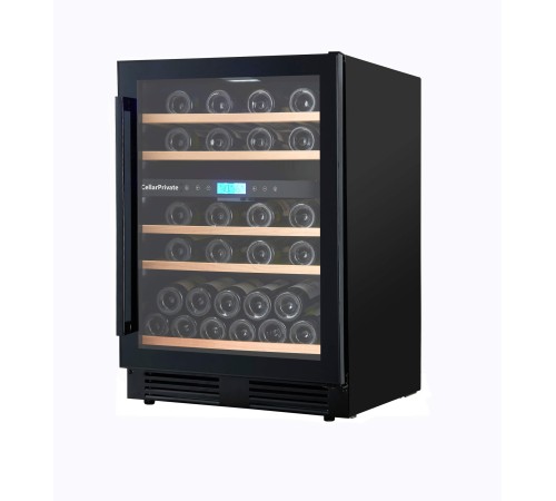Винный шкаф Cellar Private встраиваемый, двухзонный CP043-2TB