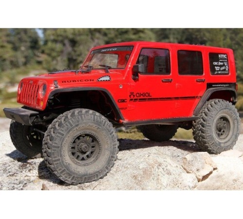 Модель для трофи 1:10 Axial SCX10 II 2017 Wrangler 4WD, электро, RTR (AX90060)