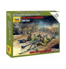 Сборные солдатики ZVEZDA Советские бронебойщики, 1/72