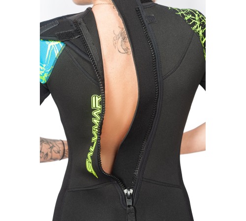 Короткий женский гидрокостюм Salvimar GARDA Splashy Shorty lady, 3мм, L
