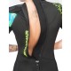 Короткий женский гидрокостюм Salvimar GARDA Splashy Shorty lady, 3мм, L