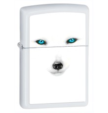 Зажигалка ZIPPO Gold Design с покрытием White Matte, латунь/сталь, белая, матовая, 38x13x57 мм