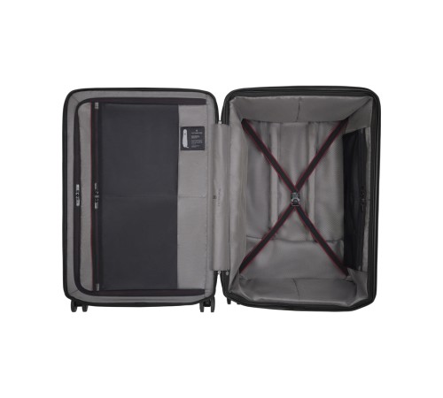 Чемодан VICTORINOX Spectra™ 3.0 Exp. Large Case, чёрный, поликарбонат Sorplas™, 51x32x75 см, 103 л