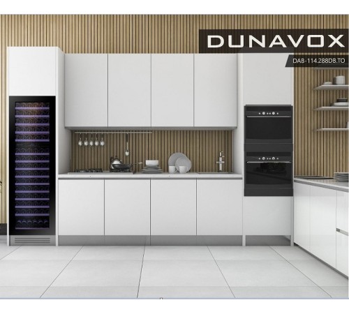 Винный шкаф компрессорный Dunavox DAVG-114.288DB.TO