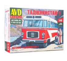 Сборная модель AVD Автобус Таджикистан-1, 1/43