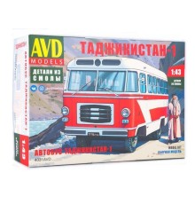 Сборная модель AVD Автобус Таджикистан-1, 1/43