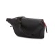 Сумка на пояс SWISSGEAR, черная, полиэстер с плетением рип-стоп, 38 x 5 x 15 см