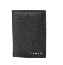 Визитница Cross Hudson Black, кожа наппа, фактурная, чёрный, 10,5 х 7,5 х 2 см