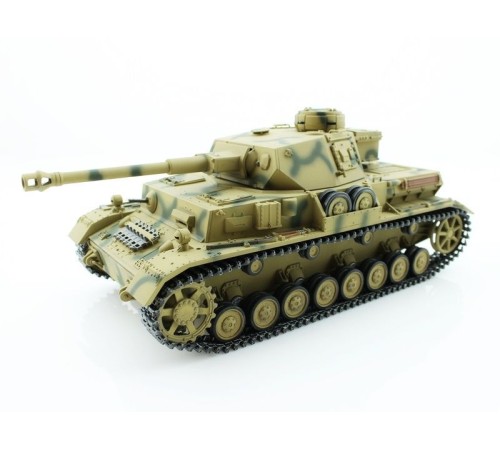 Р/У танк Taigen 1/16 Panzerkampfwagen IV Ausf.F2.Sd.Kfz (для ИК танкового боя) (Германия) 2.4G RTR