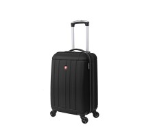 Чемодан WENGER USTER, черный, АБС-пластик, 34 x 22,5 x 49 см, 37 л