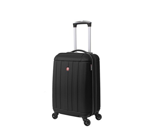 Чемодан WENGER USTER, черный, АБС-пластик, 34 x 22,5 x 49 см, 37 л