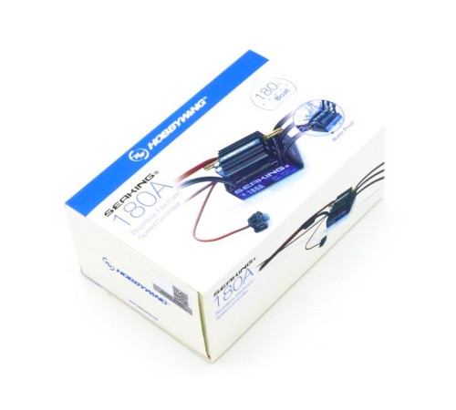 Бесколлекторный регулятор Hobbywing Seaking-180A-V3-CTP (180A-1080A, Boat) влагозащищённый