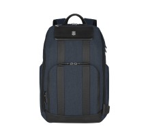 Рюкзак VICTORINOX Architecture Urban 2 Deluxe Backpack 15”, синий, полиэстер/кожа, 31x23x46 см, 23 л