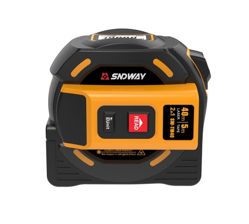 Лазерный дальномер с рулеткой SNDWAY SW-TM40 40м