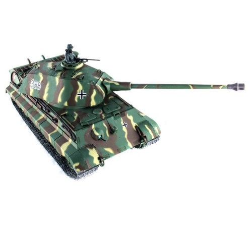 Радиоуправляемый танк Heng Long King Tiger (башня Porsche) Professional V6.0  2.4G 1/16 RTR