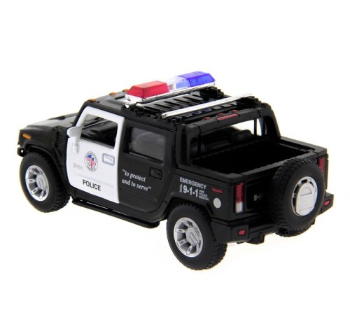 Машина Kinsmart 1:40 Hummer H2 Police инерция (1/12шт.) б/к